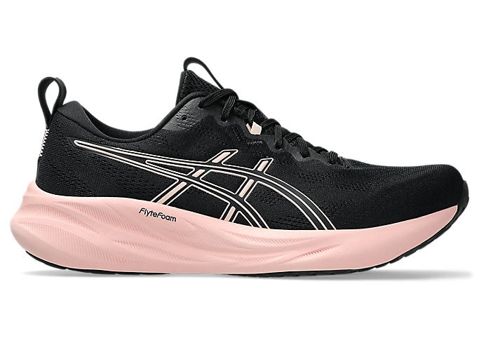 Asics Gel Pulse 16 Ladies Running Shoes - Black Breeze