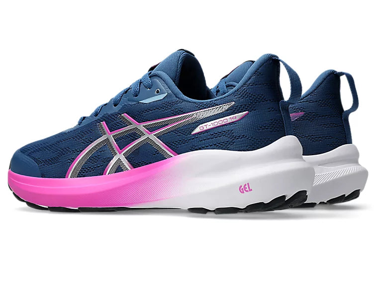 Asics GT - 1000 14 GS Junior Running Shoes - Twilight Blue/Digital Sakura