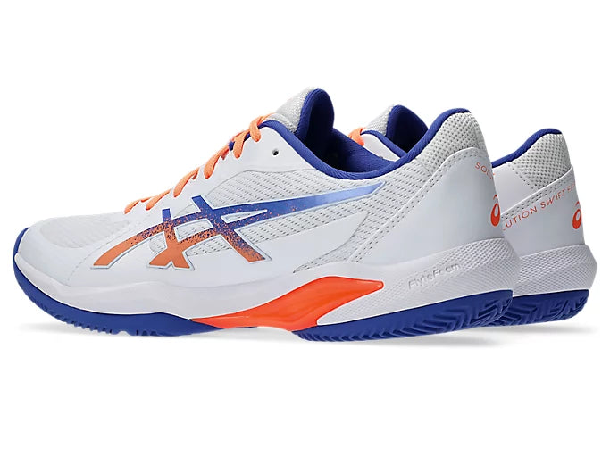 Asics Solution Swift FF 2 Padel Shoes -White/Dark Cobalt