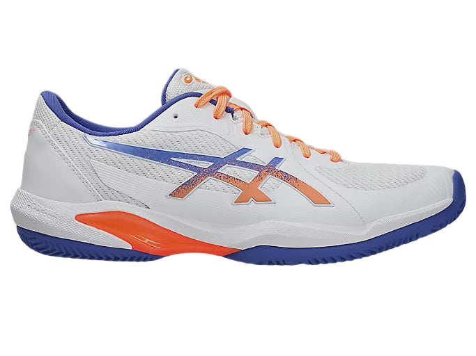 Asics Solution Swift FF 2 Padel Shoes -White/Dark Cobalt