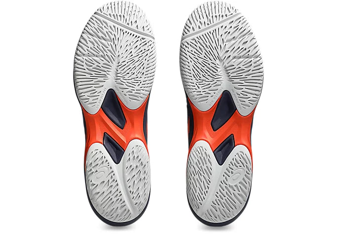 Asics Game FF Mens Tennis Shoe - Indigo Fog/Nova Orange