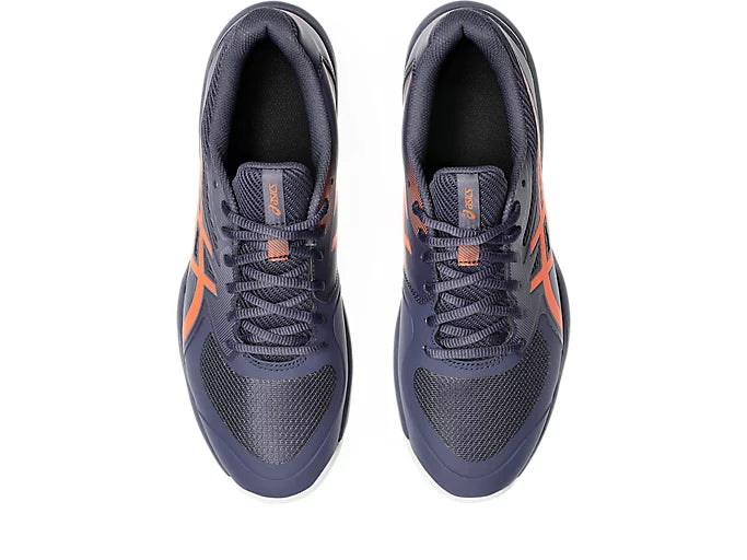 Asics Game FF Mens Tennis Shoe - Indigo Fog/Nova Orange