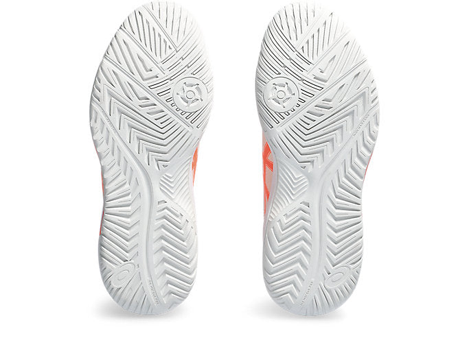 Asics Ladies Gel Dedicate 8 Tennis Shoe - Pearl Pink/Sun Coral