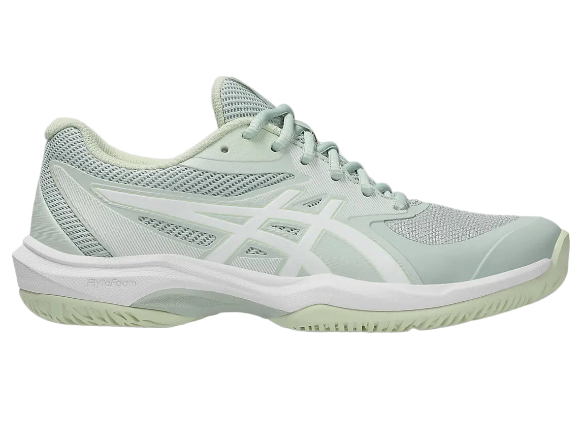 Asics Game FF Ladies Tennis Shoe - Lichen Rock/White