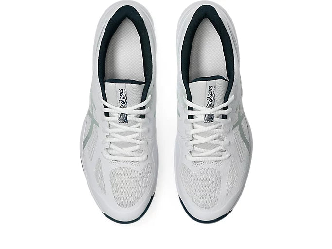 Asics Court Hunter FF Men's Indoor Court Shoe -  White/Lichen Rock