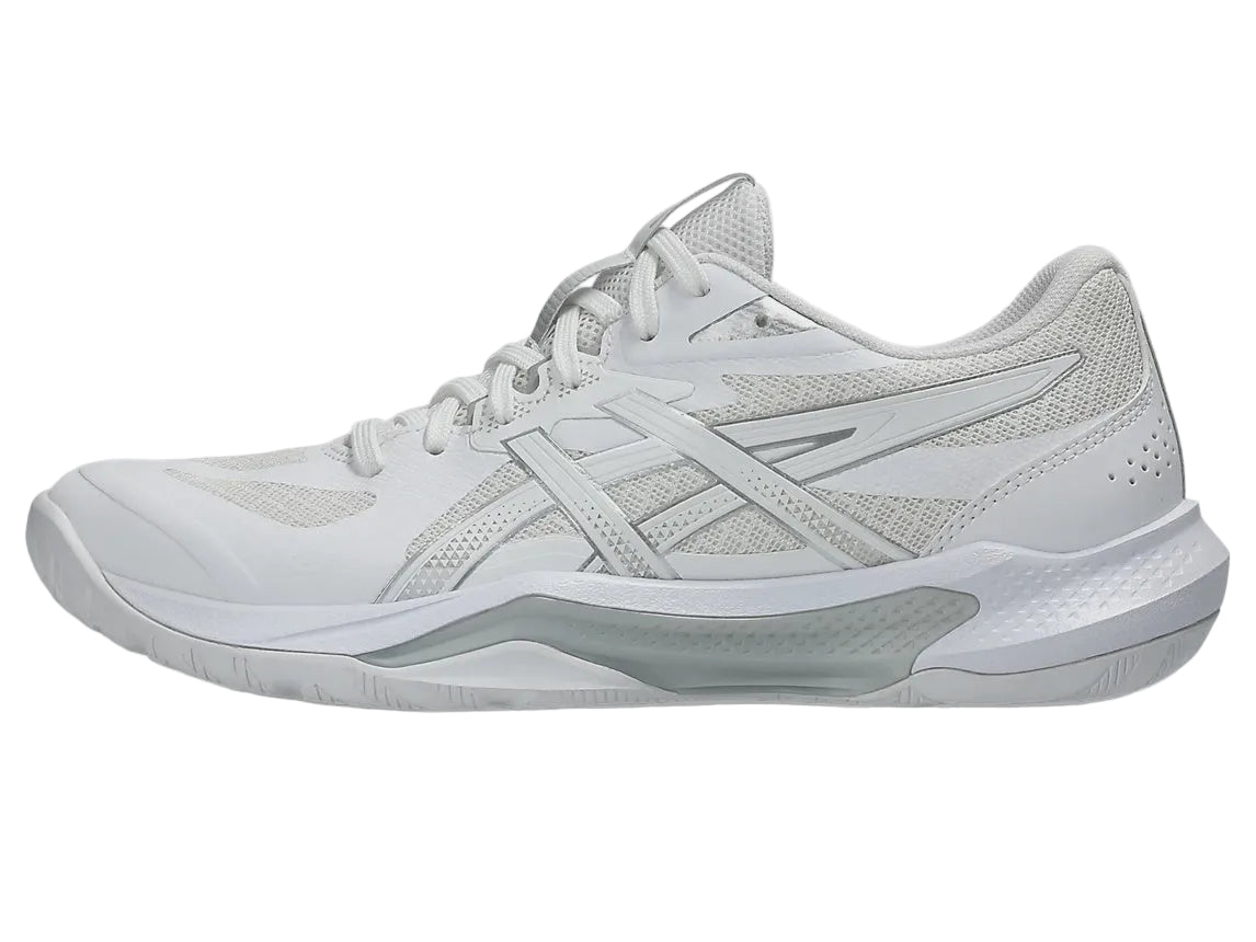 Asics Gel Tactic 13 Indoor Court Shoes - White/Pure Silver