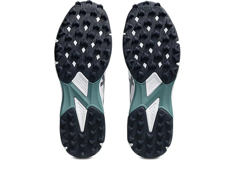 Asics Field Ultimate FF2 Mens Hockey Shoes - White/Foggy Teal