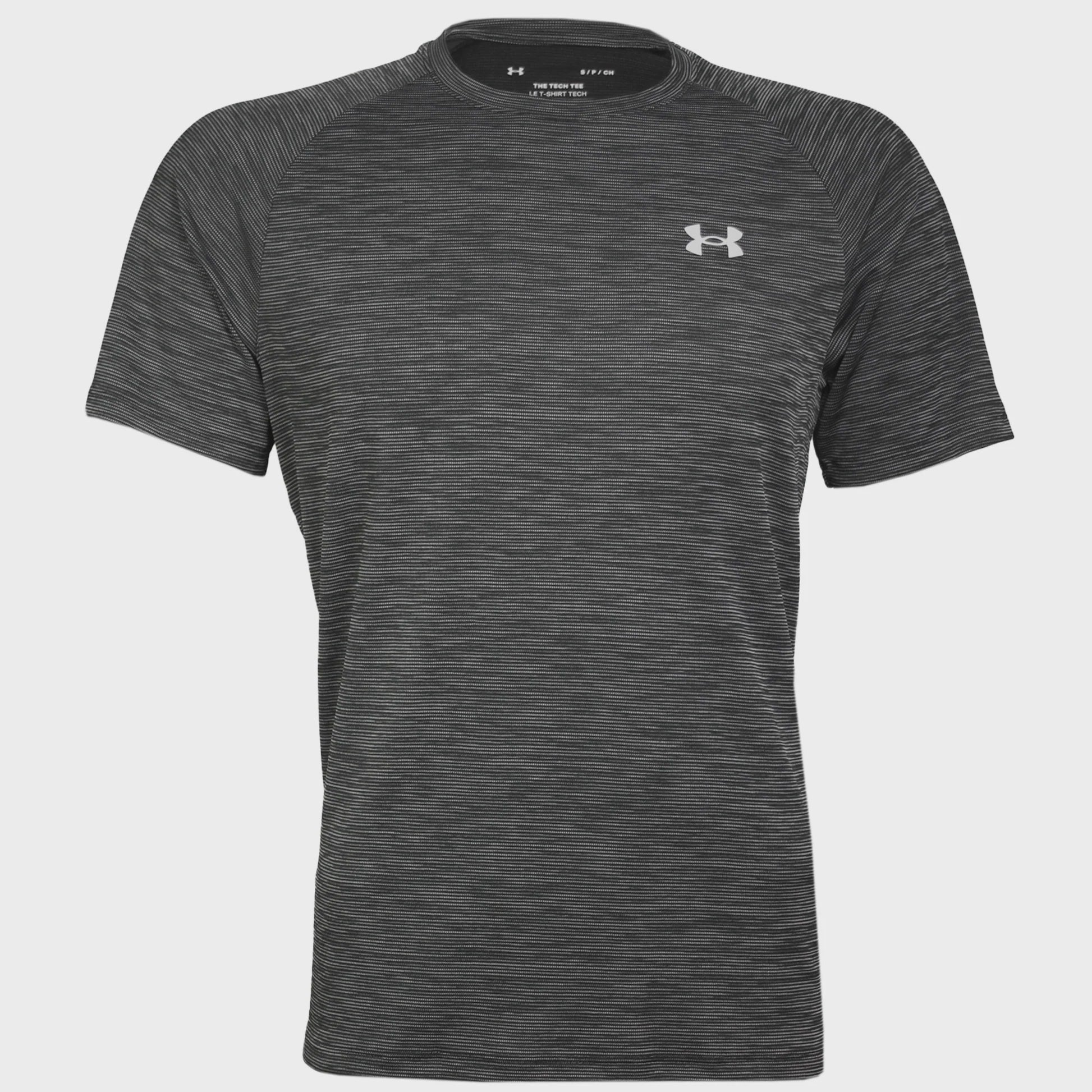 Under Armour Tech Textured T-Shirt - Dark Grey