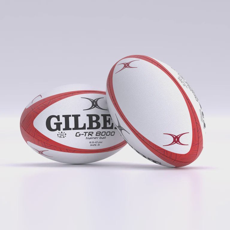 Gilbert G TR 8000 Trainer Rugby Ball - Red