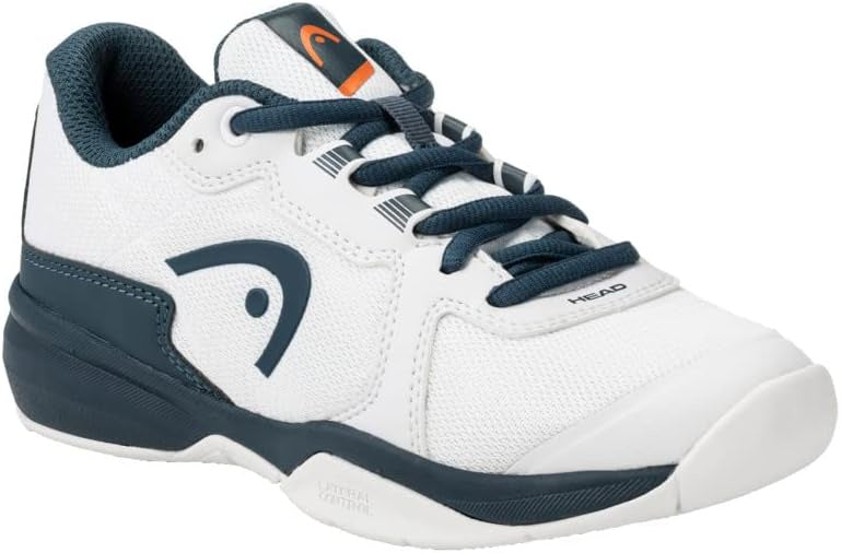 Head Sprint 3.5 Carpet Junior Tennis Shoes - White/Blue