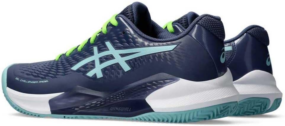Asics Gel Challenger 14 Padel Shoes - Thunder Blue/Teal Mint