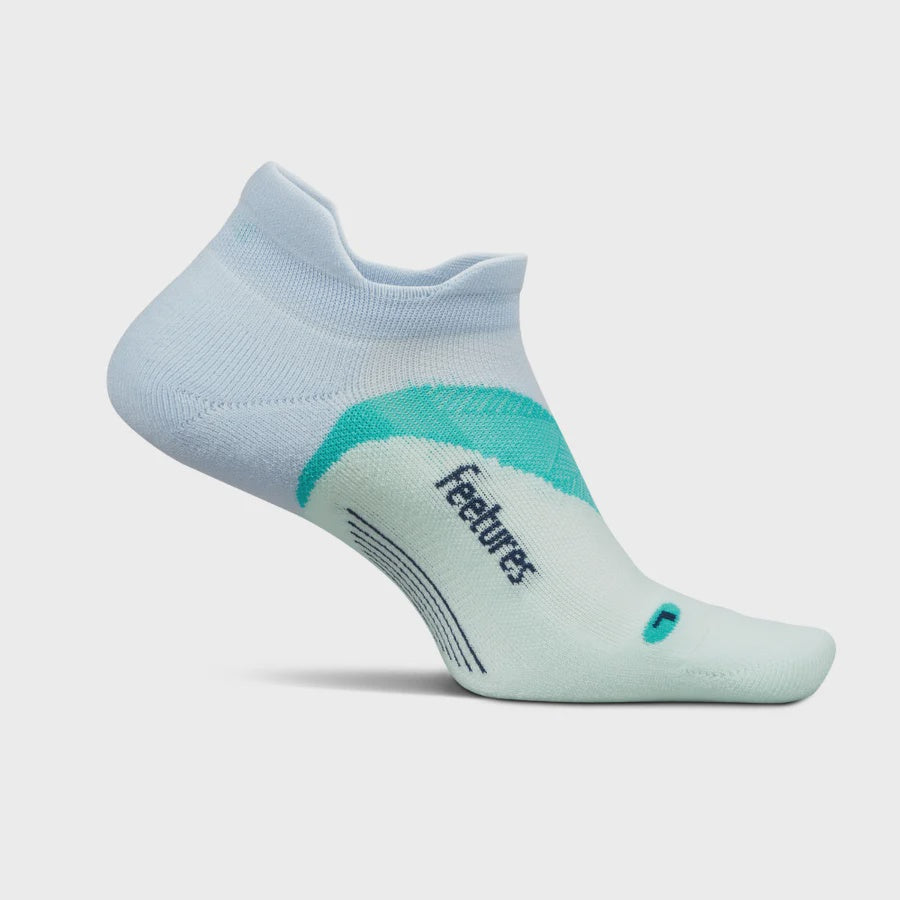 Feetures Elite Max Cushion No Show Tab - Glacier Mist