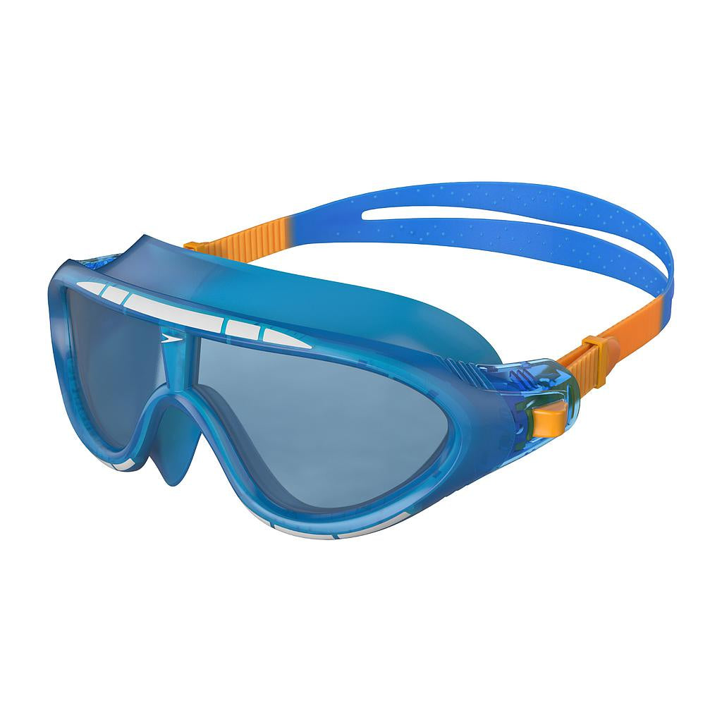 Speedo Biofuse Rift Goggles (Blue/Orange, Junior)