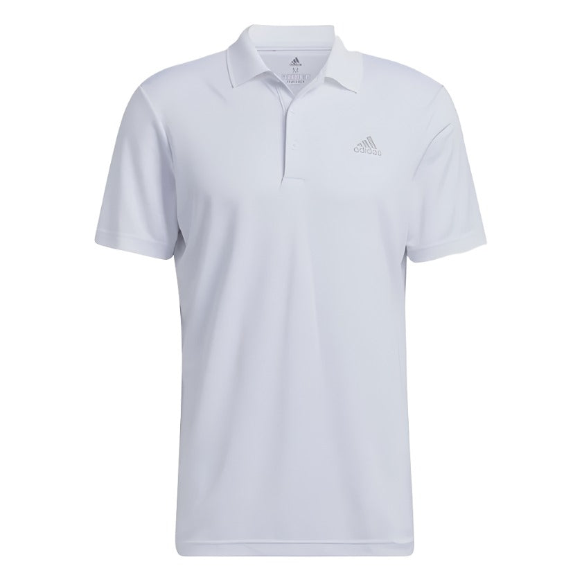 Adidas Men's Performance Polo Shirt - White-Bruntsfield Sports Online