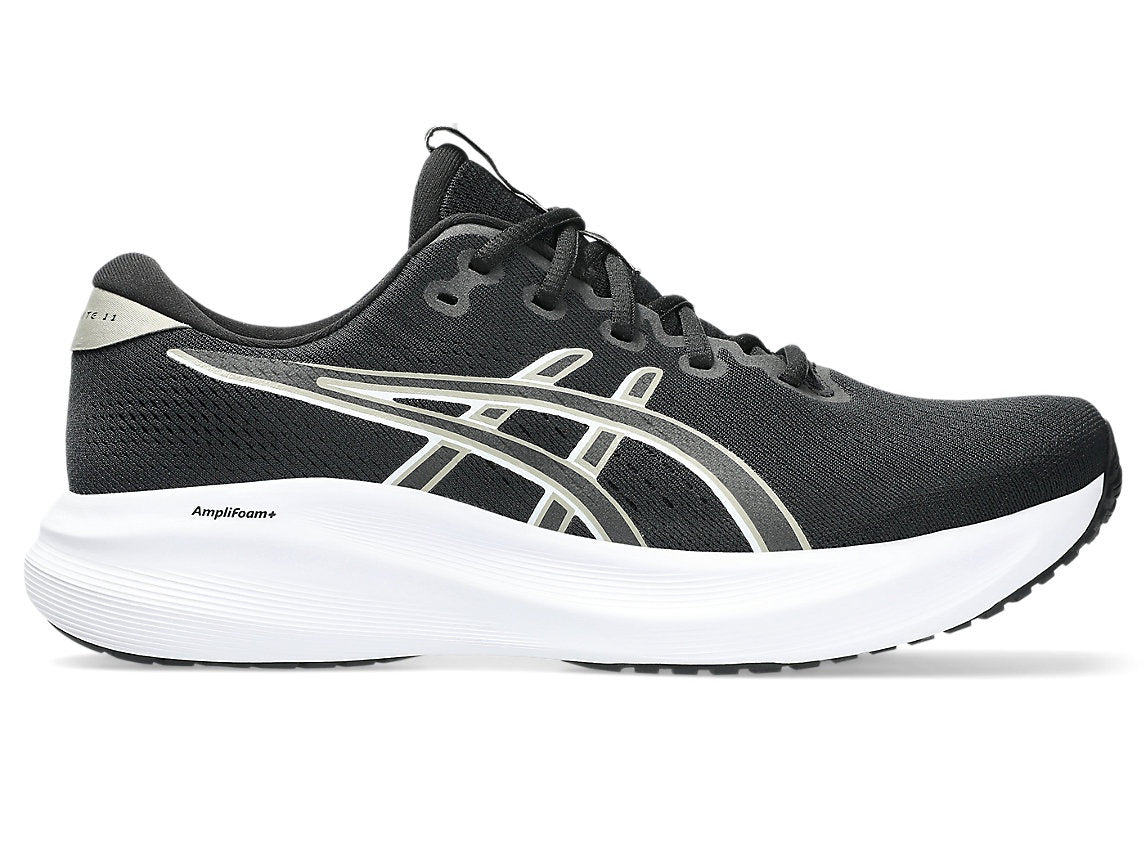 Asics Gel Excite 11 Mens Running Shoes - Black/Meteor Gray