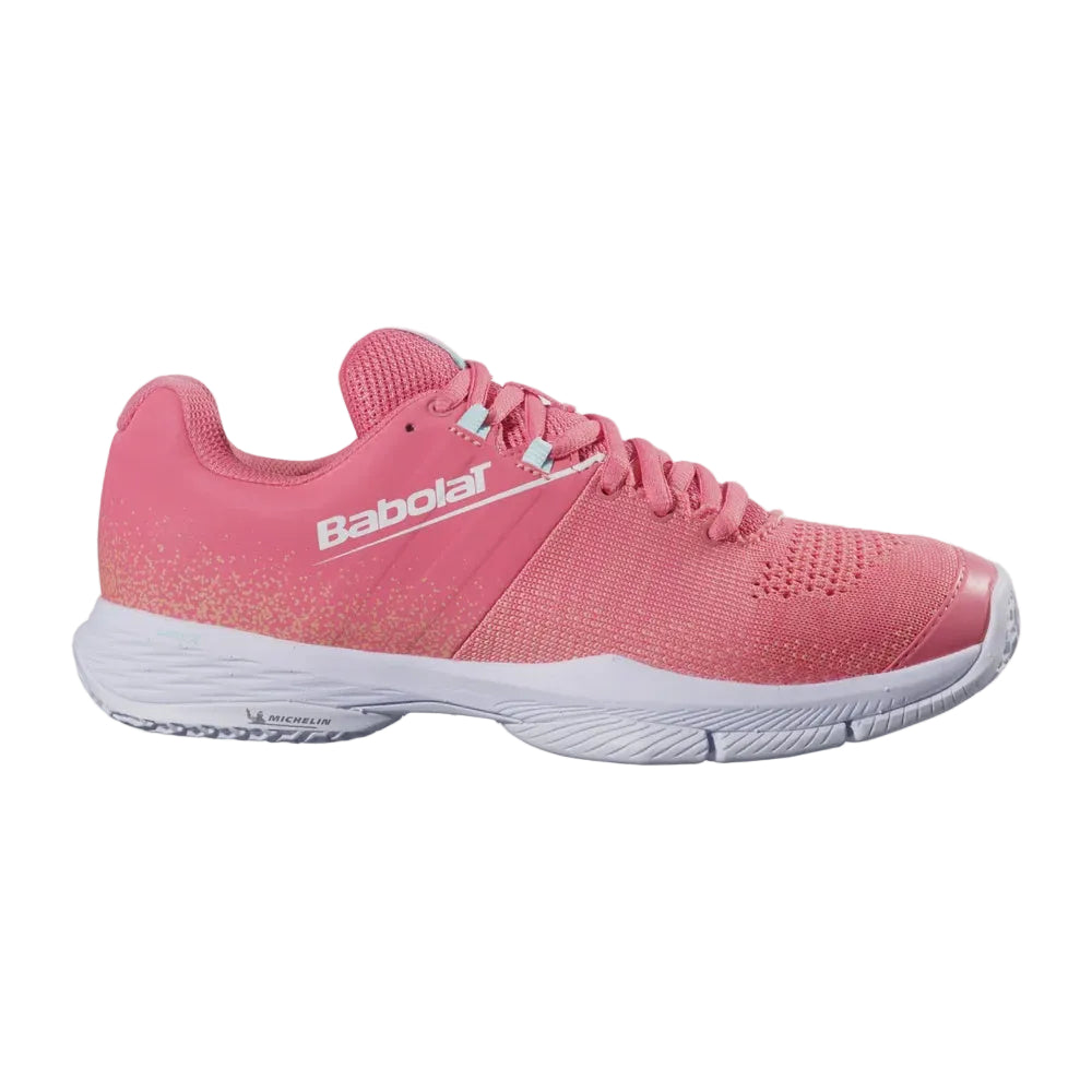 Babolat Sensa Padel Shoes - Coral/White