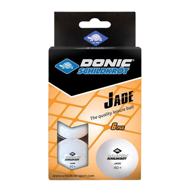 Donic Jade Poly 40+ Training Table Tennis Ball (6 Pack)-Bruntsfield Sports Online