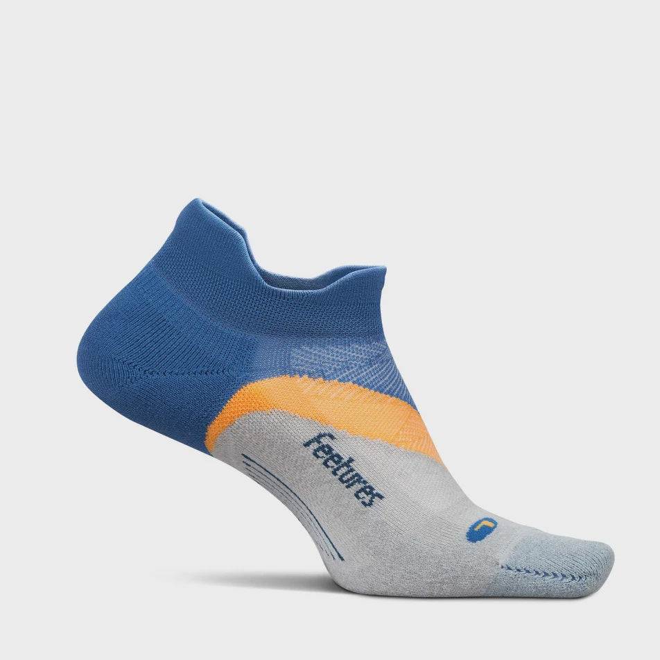 Feetures Elite Light Cushion No Show Tab - Rally Blue