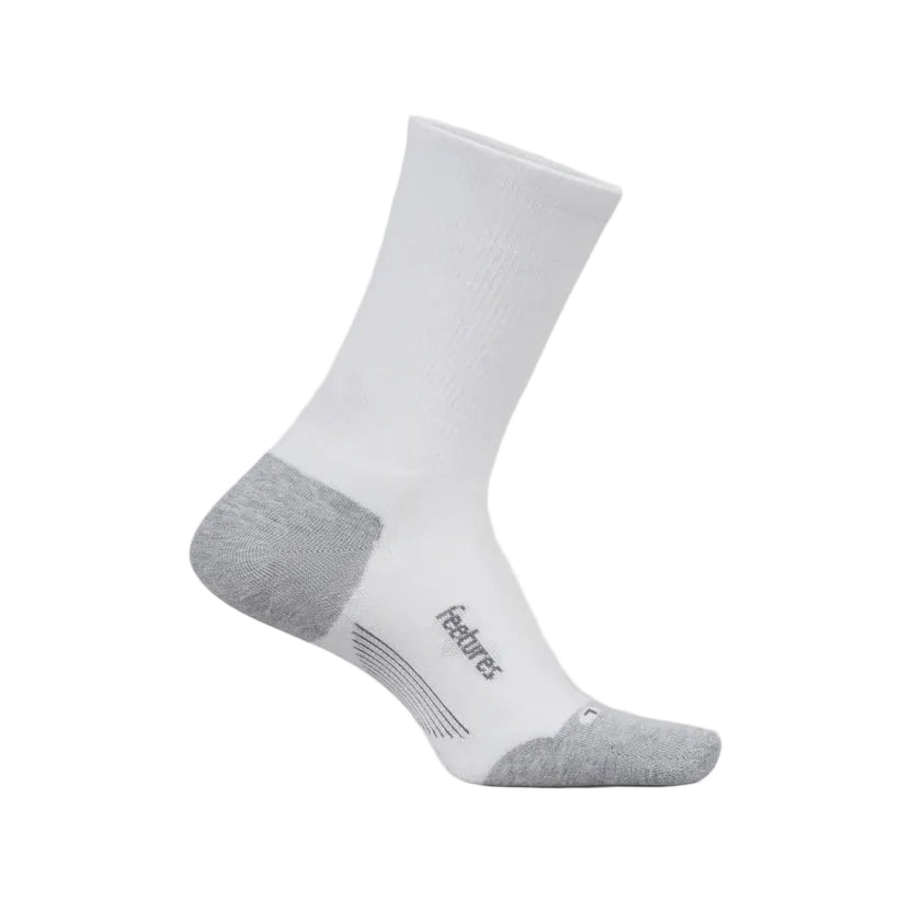 Feetures Elite Max Cushion Mini Crew - White