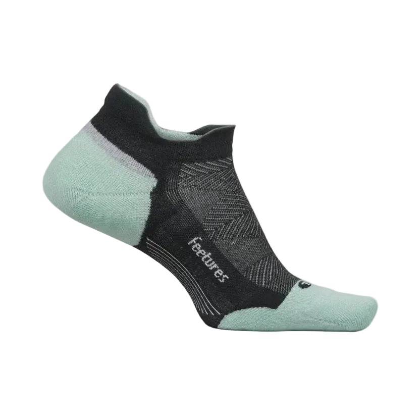 Feetures Elite Max Cushion No Show Tab - Mint Chip