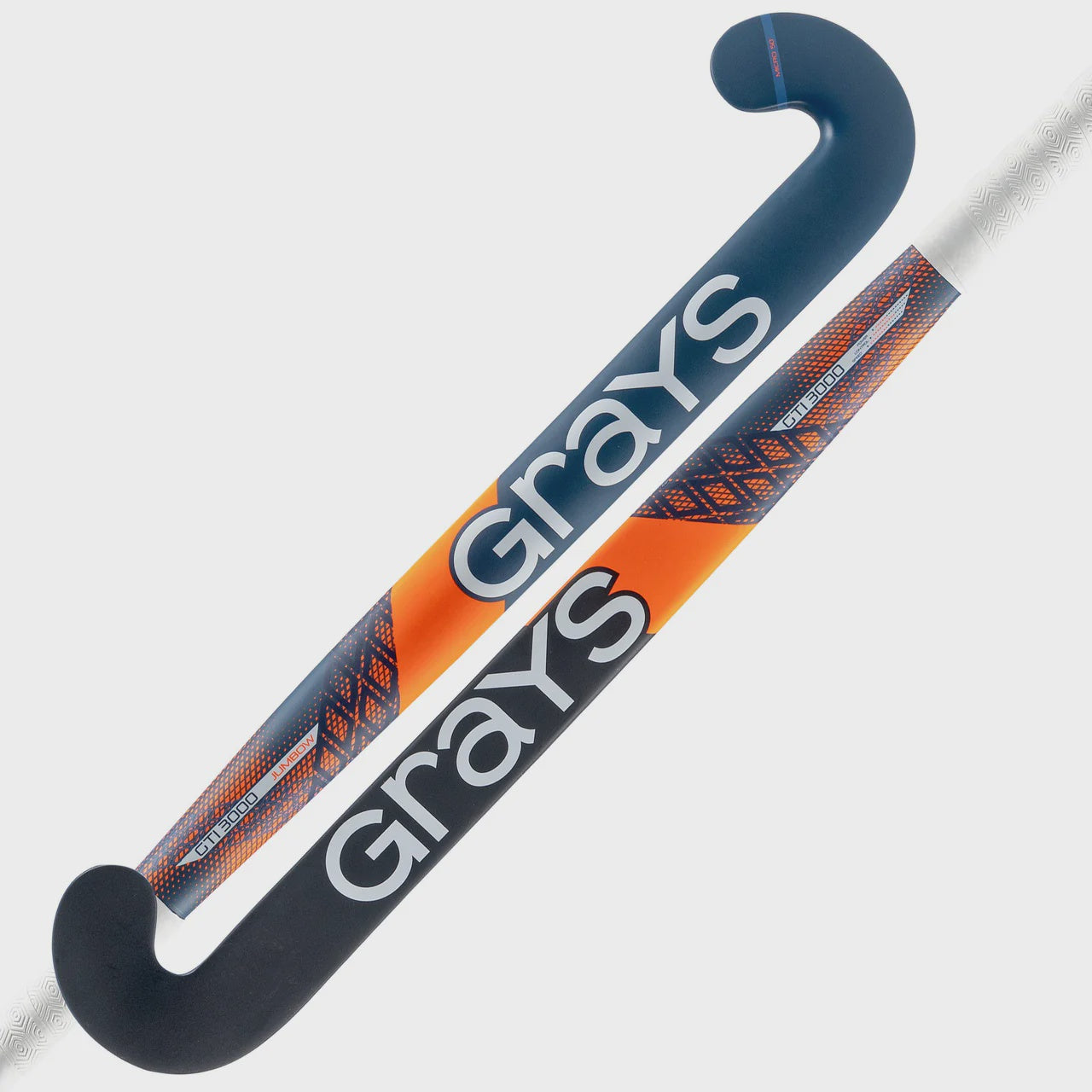Grays GTI3000 Jumbow Composite Indoor Hockey Stick - Blue/Orange