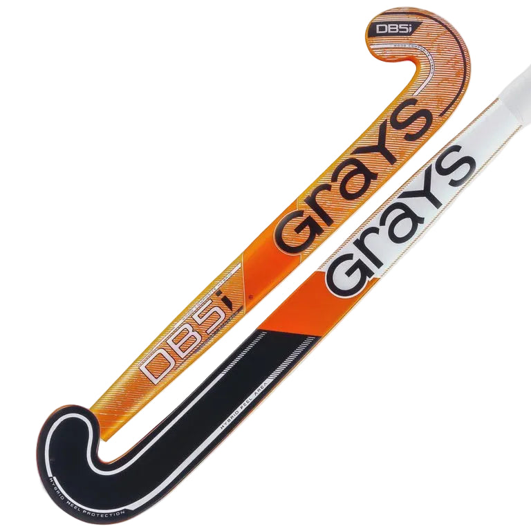 Grays DB5i MC Indoor Hockey Stick - 36.5" - Orange/White