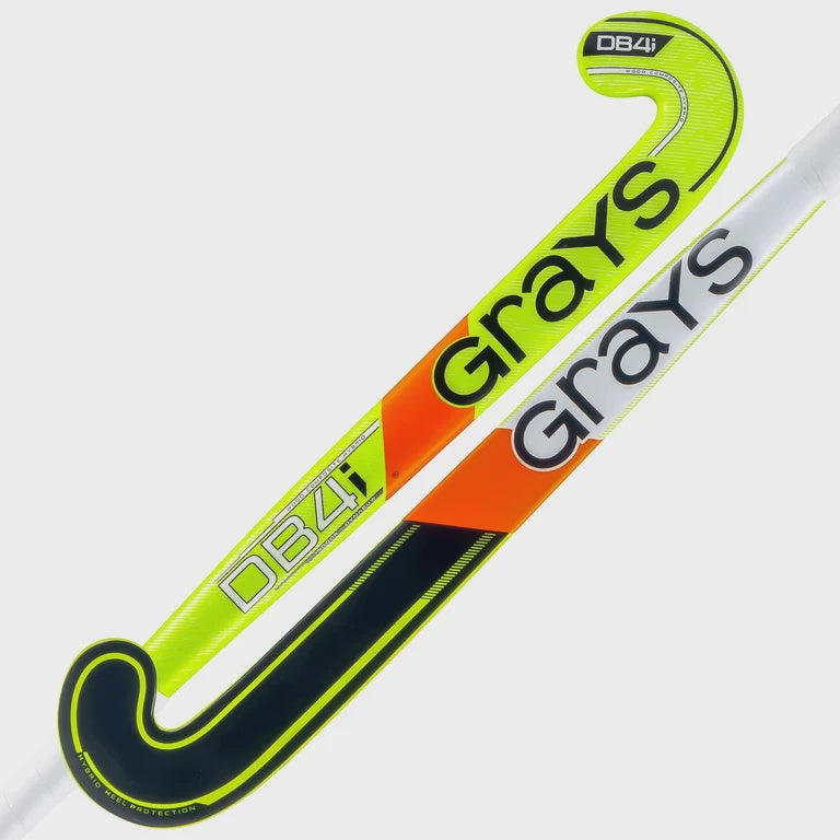 Grays DB4i MC Indoor Hockey Stick - 36.5" - Yellow/White