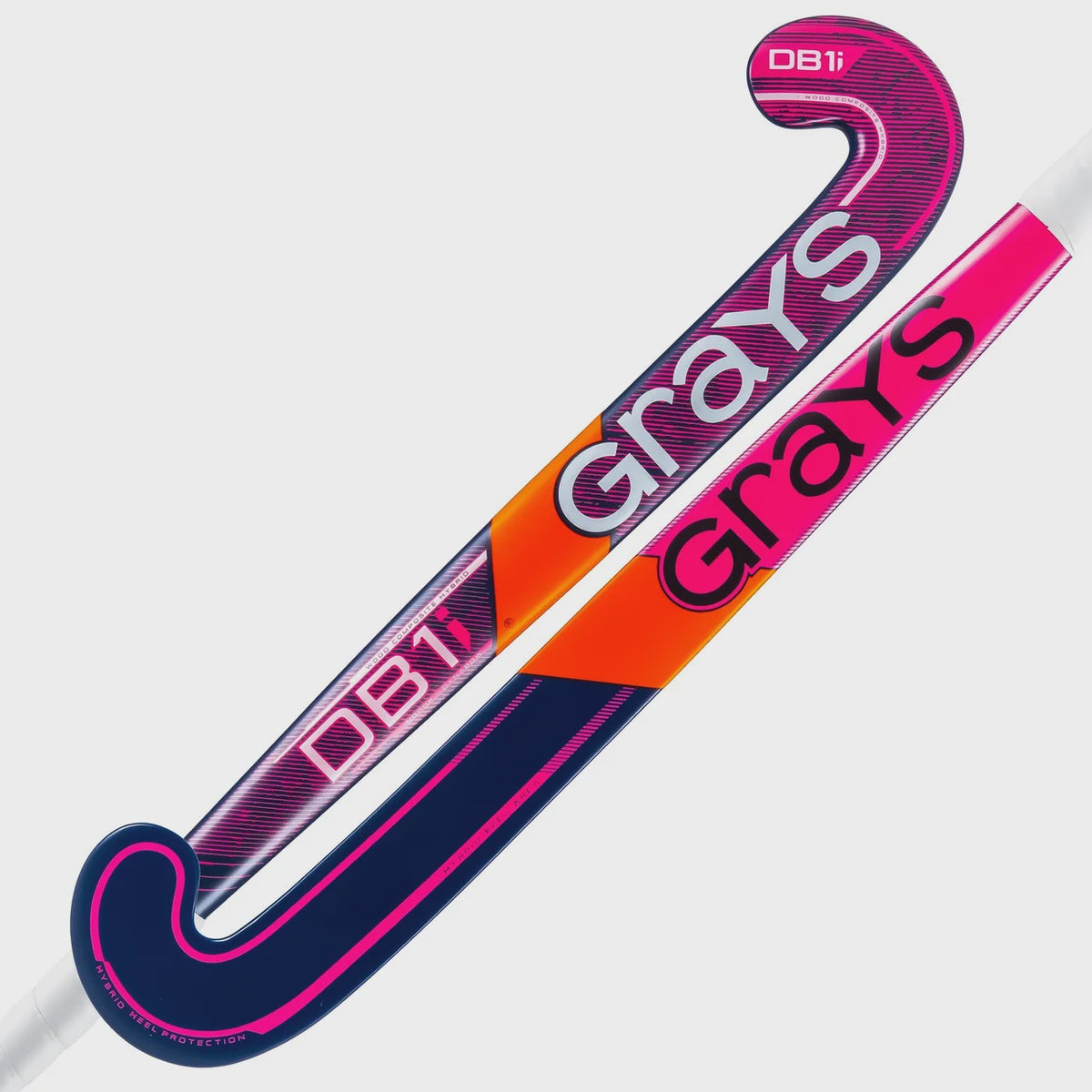 Grays DB1i MC Indoor Hockey Stick - 36.5" - Black/Pink