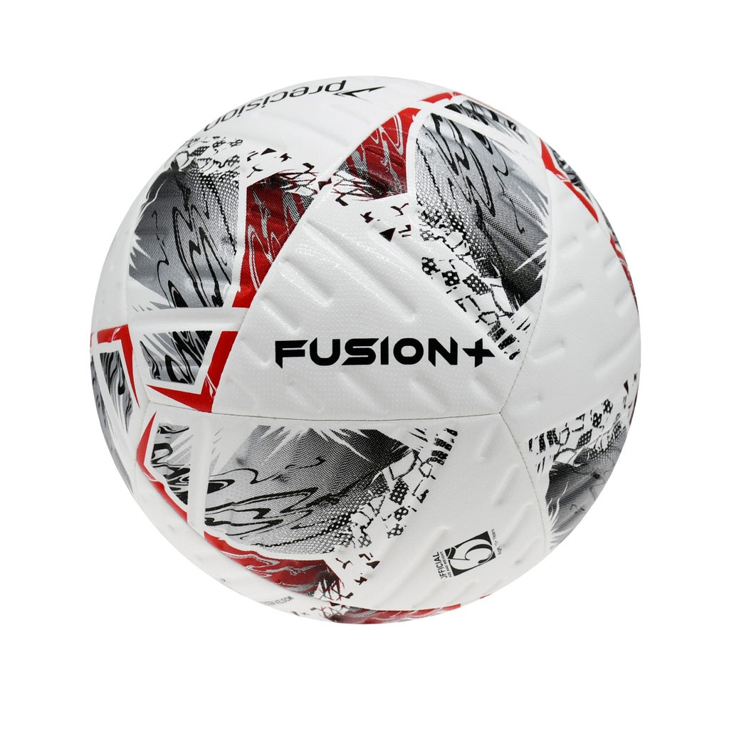 Precision Fusion+ FIFA Training Football - White/Black/Red