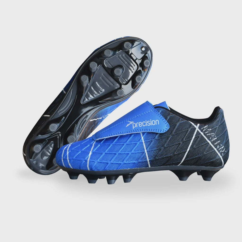 Precision Matrix Junior FG Football Boots - Blue/Black