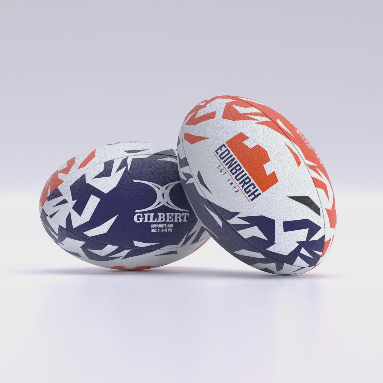 Gilbert Edinburgh Supporter Rugby Ball
