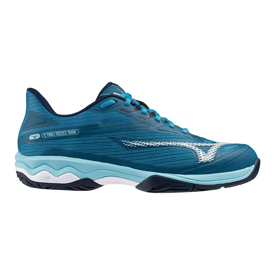Mizuno Wave Exceed Light 2 AC Men's Tennis Shoes - Moroccan Blue/Bluejay