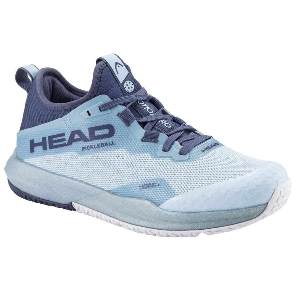 Head Motion Pro Ladies Pickleball Shoes - Light Blue/Dark Blue