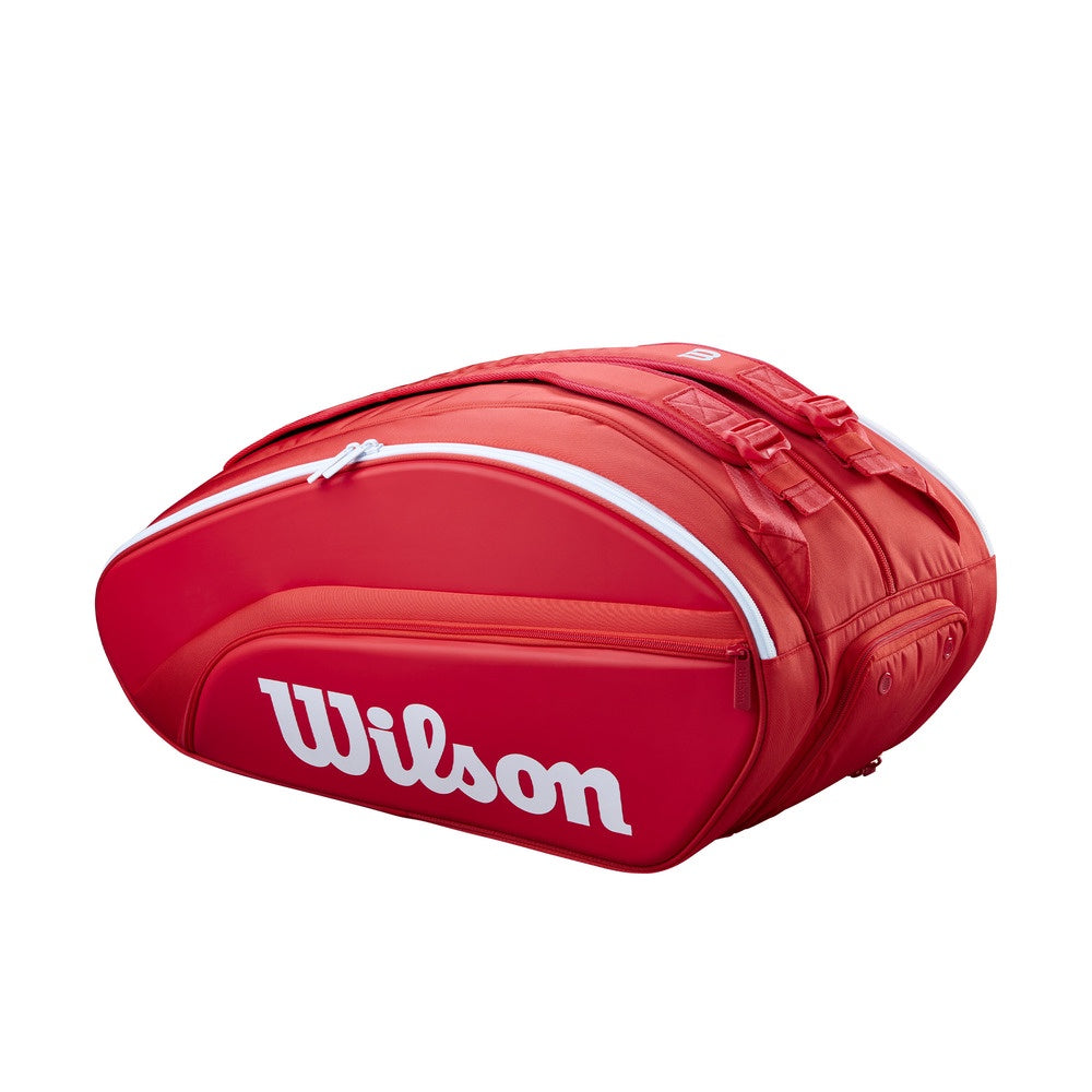 Wilson Super Tour Padel Racket Bag (2026) - Red