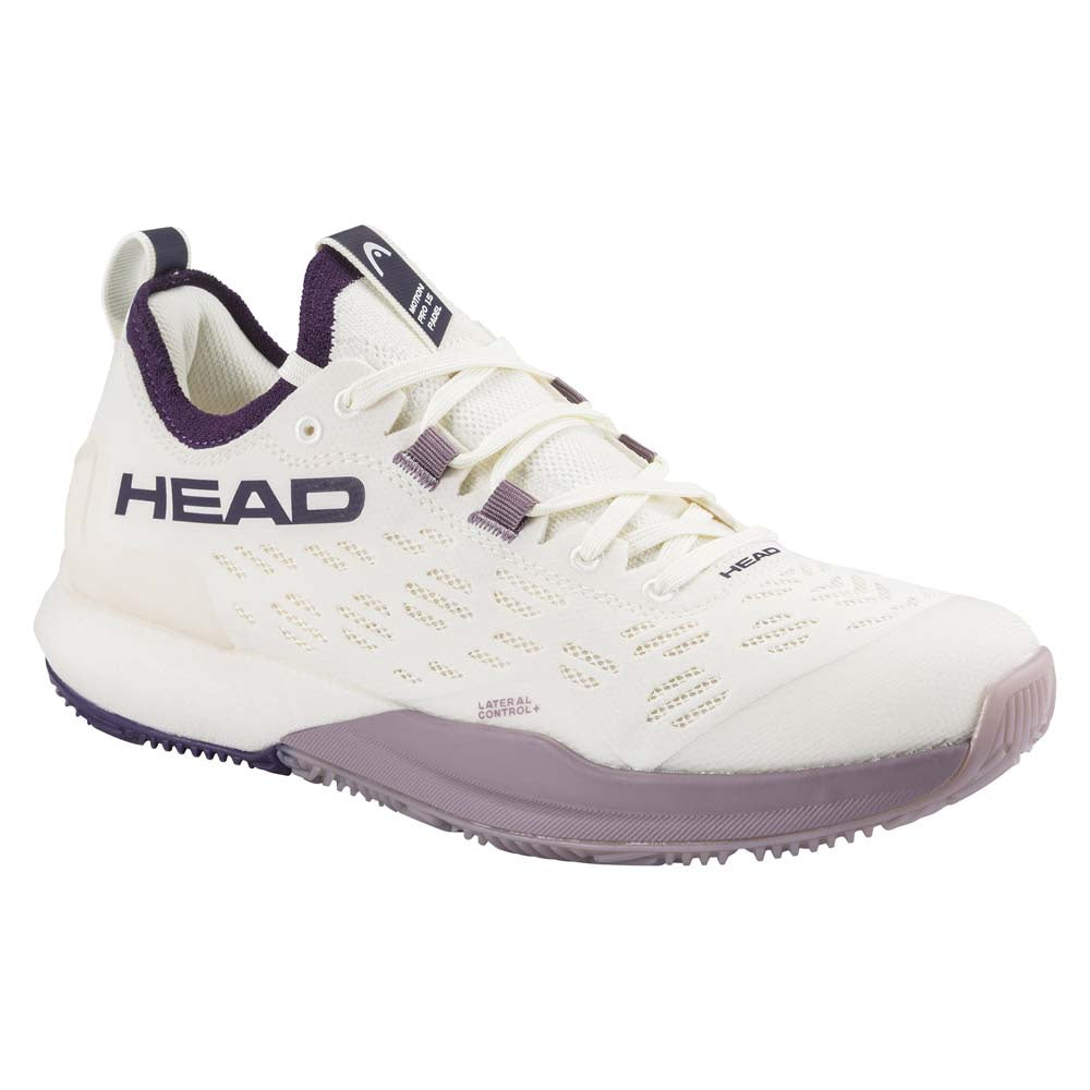 Head Motion Pro 1.5 Ladies Padel Shoe - Chalk White/Purple Night