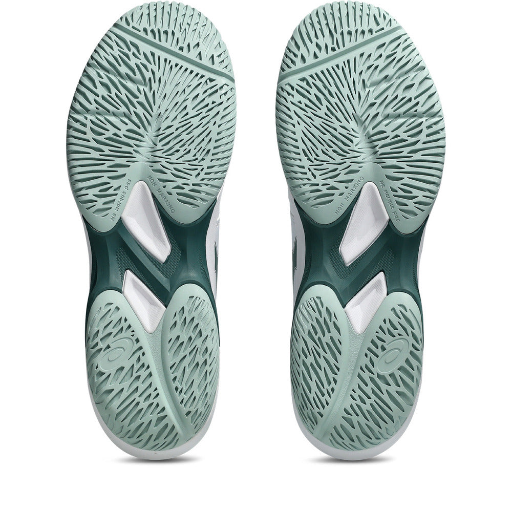 Asics Game FF Mens Tennis Shoes - White / Dark Neptune