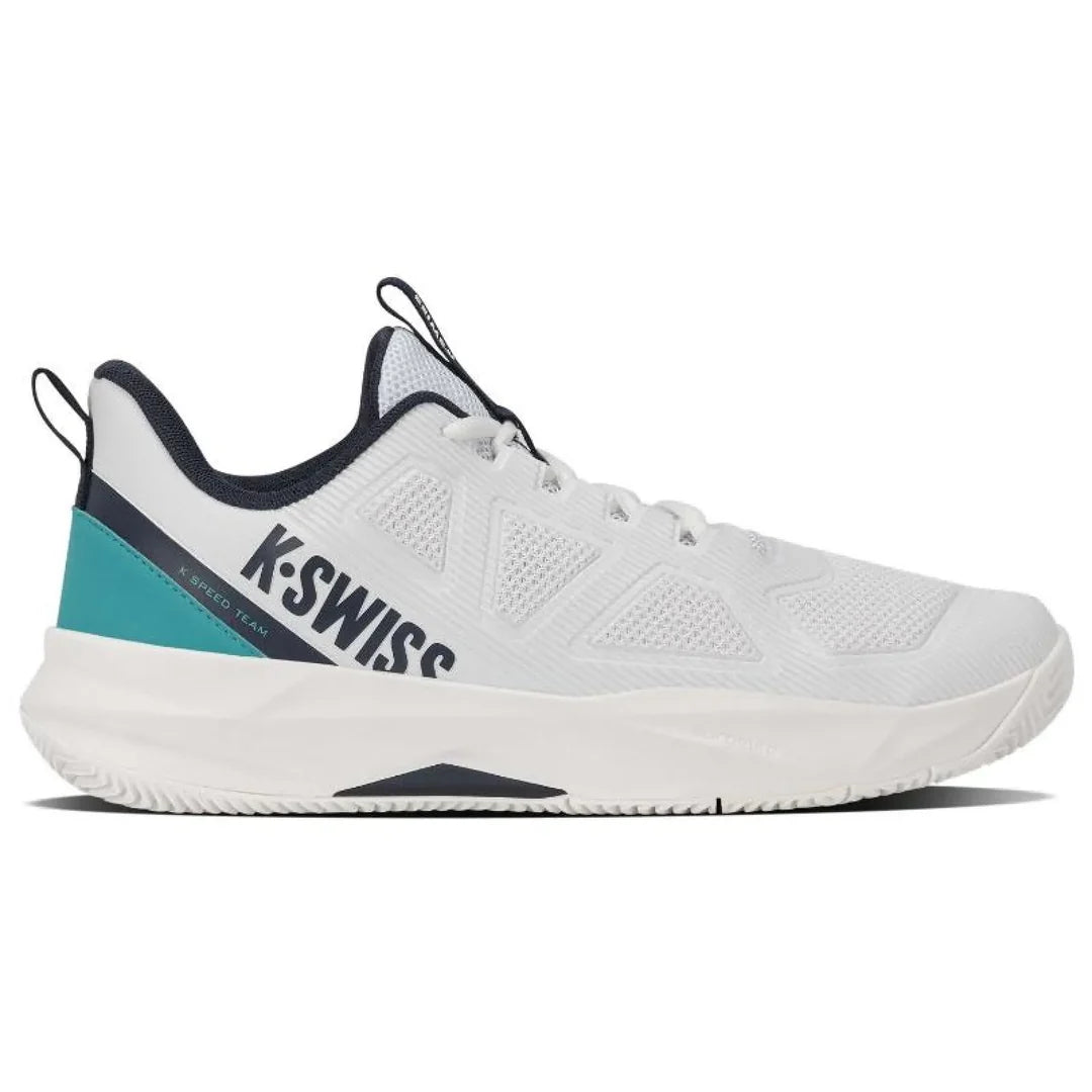 K-Swiss K Speed Team Clay - White/Turquoise