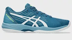 Asics Solution Swift FF Mens Court Shoes - Restful Teal/ White