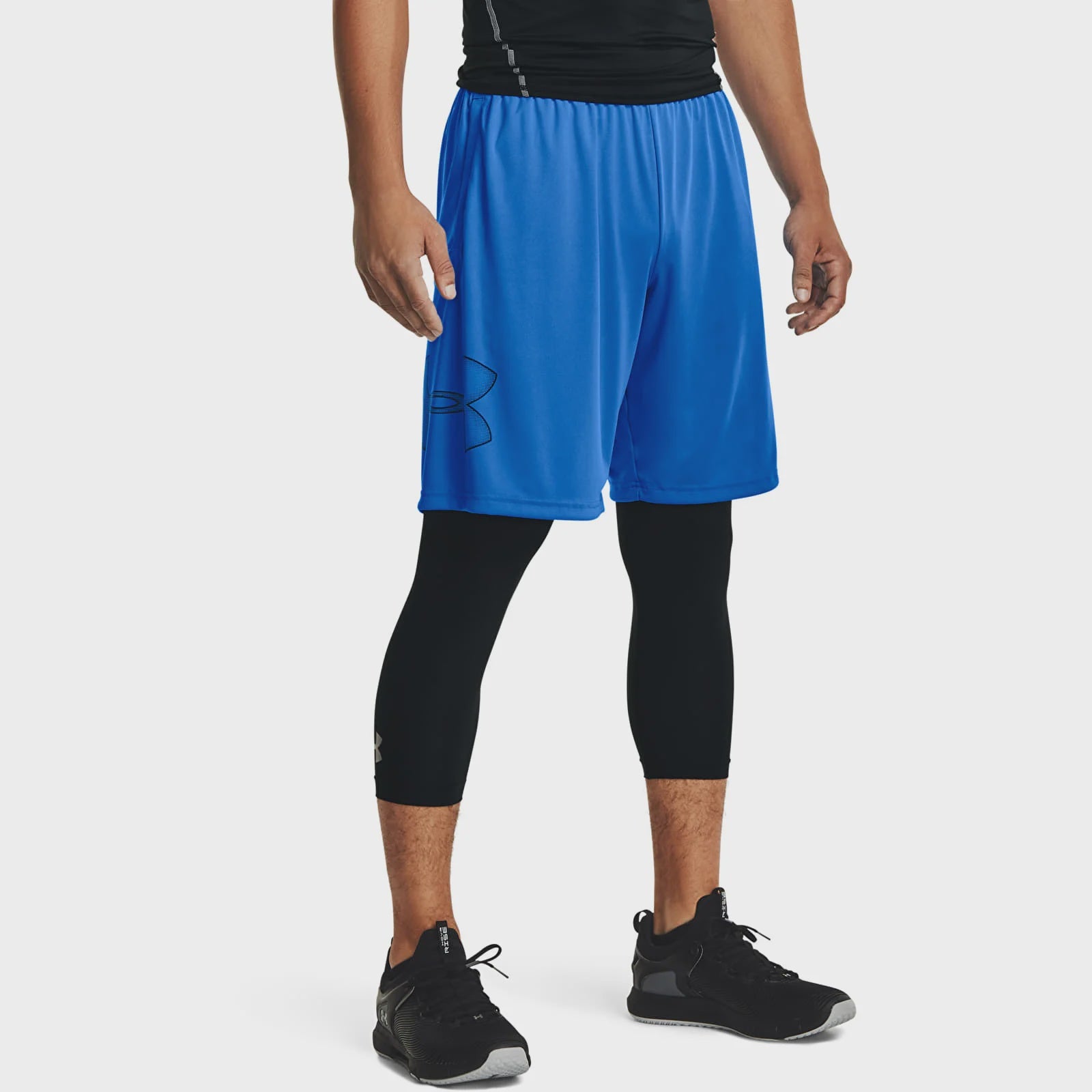 Under Armour Men's Tech Graphic Shorts - Cosmic Blue