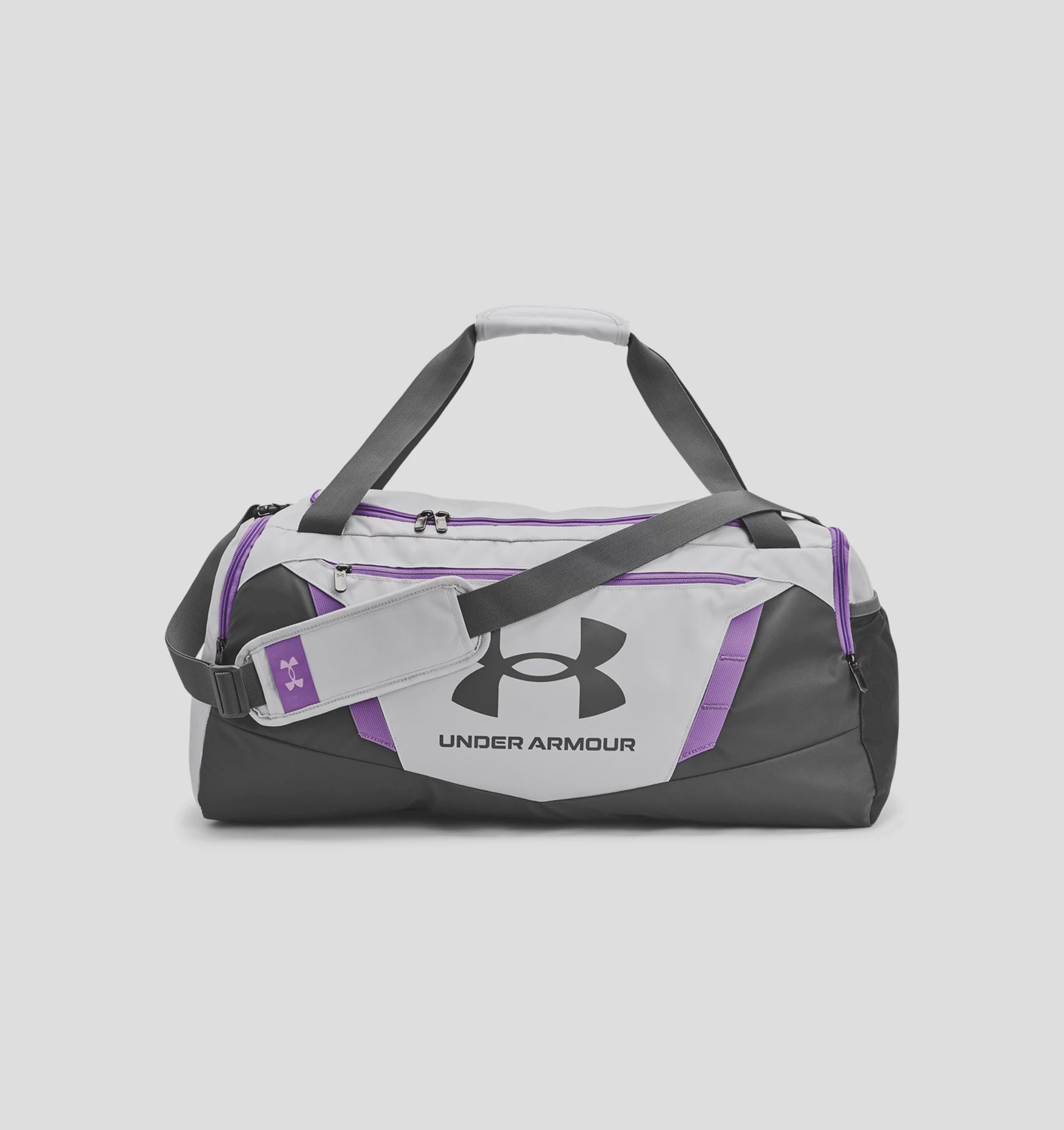 Under Armour 5.0 Medium Duffle Bag 2024 - Grey/Purple