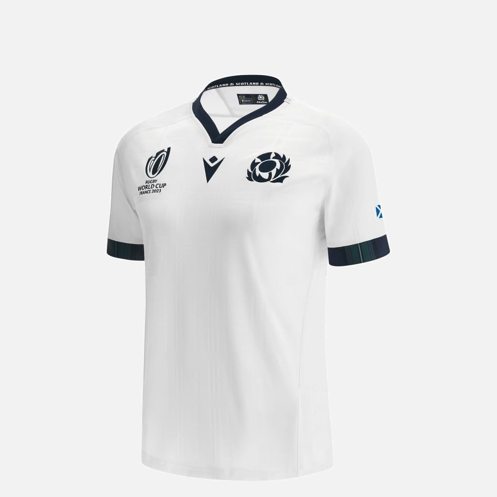 Macron Junior Scotland Rugby World Cup 2023 Replica Away Shirt