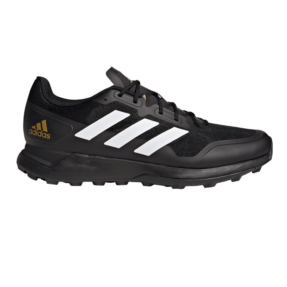 Adidas Zone Dox 2.2S Black Hockey Shoes