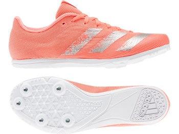 Adidas Allroundstar J Coral Running Spikes-Bruntsfield Sports Online