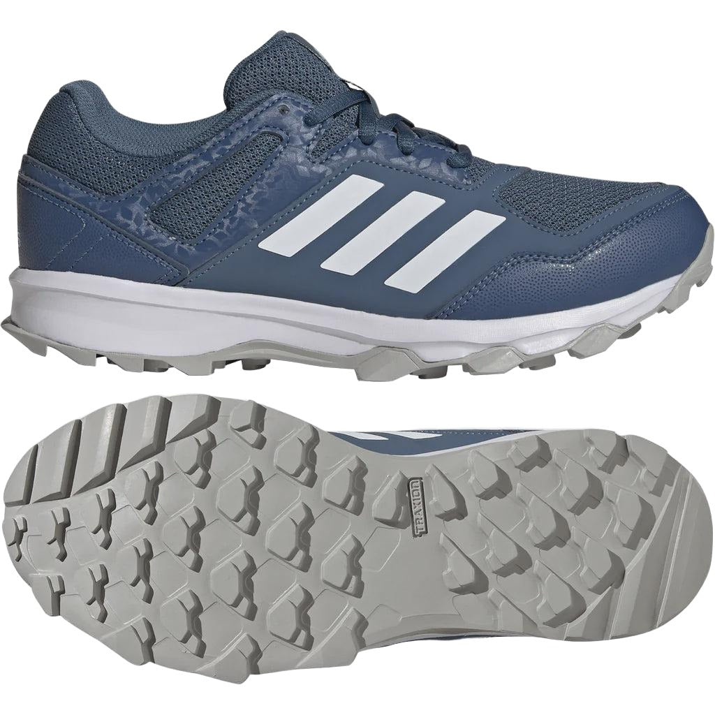 Adidas Fabela Rise Hockey Shoes-Blue-Bruntsfield Sports Online