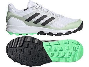 Adidas Flexcloud 2.1 White Hockey Shoes-Bruntsfield Sports Online