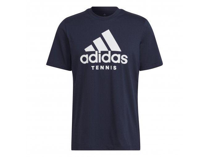 Adidas Men's Tennis Logo T-Shirt-Bruntsfield Sports Online