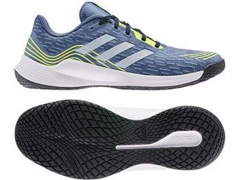 Adidas Novaflight M Blue Indoor Court Shoes-Bruntsfield Sports Online