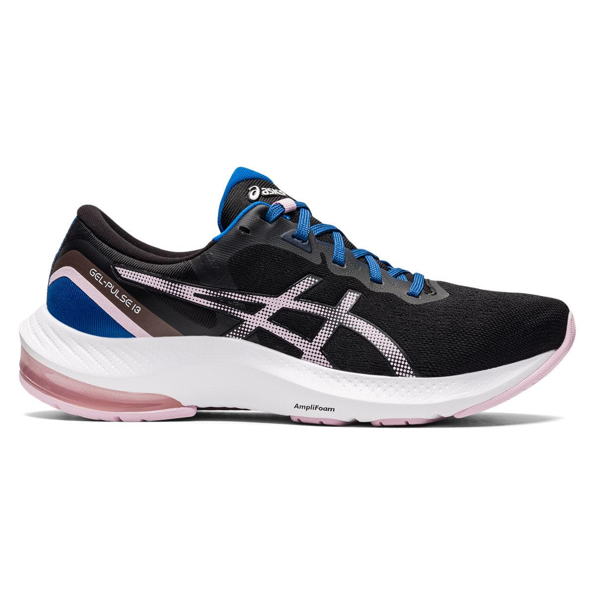 Asics GEL-PULSE 13 Ladies Running Shoes-Black/Barley Rose-Bruntsfield Sports Online