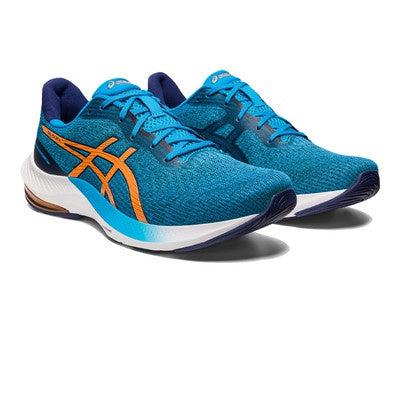 Asics Gel Pulse 14 Men's Running Shoes - Island Blue / Sun Peach-Bruntsfield Sports Online