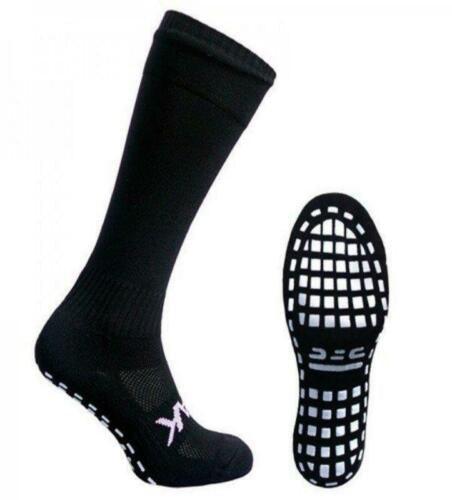 Atak Sports Shox Full Length Grip Socks-Black-Bruntsfield Sports Online